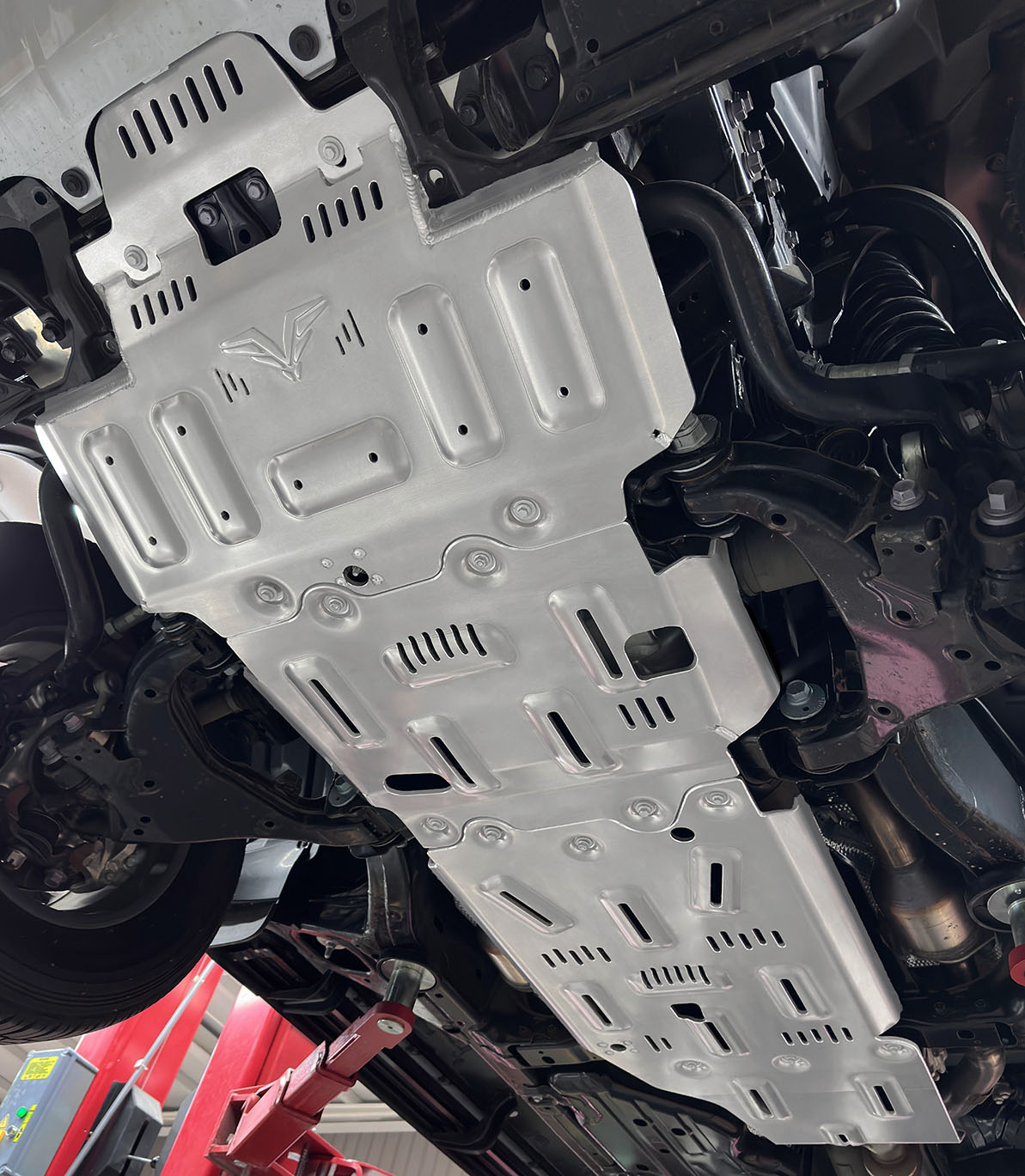Fuken FK Al-Mg Alloy Skid Plate System | 2022+ Toyota Land Cruiser 300 3.3L Twin-Turbo Diesel V6 / 3.5L Twin-Turbo V6 Gasoline / 4.0L V6 Gasoline