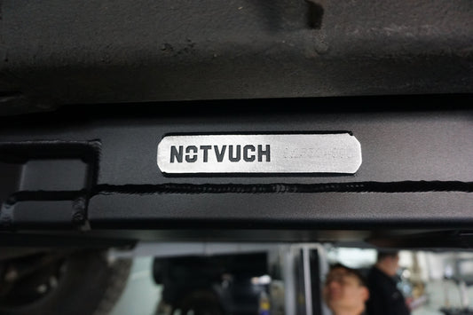 Fuken FK-NOTVUCH 70L Side Mount Auxiliary Fuel Tank — Fits 2012+ Jeep Wrangler JK 4-Door 3.6L Pentastar V6