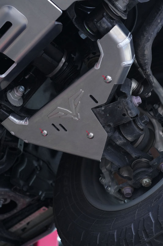 Fuken FK Al-Mg Alloy Front Lower Control Arm Skids (Pair)|2024+ Lexus GX550h 2.4L Turbo Hybrid / 3.5L Twin-Turbo V6