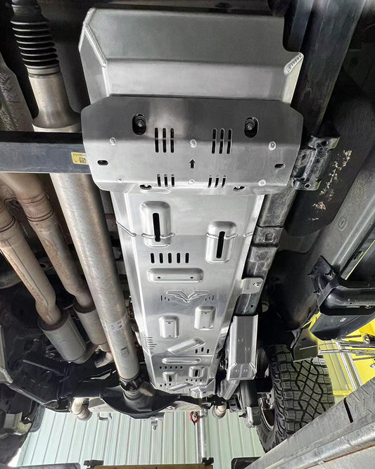 Fuken FK Al-Mg Alloy Fuel Tank Skid Plate|2022+ Ram 1500 TRX 6.2L Supercharged HEMI V8