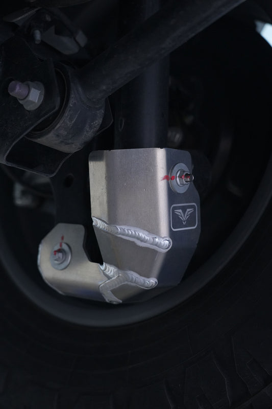 Fuken FK Al-Mg Alloy Lower Shock Mount Skids (Pair)|2024+ Lexus GX550h 2.4L Turbo Hybrid / 3.5L Twin-Turbo V6