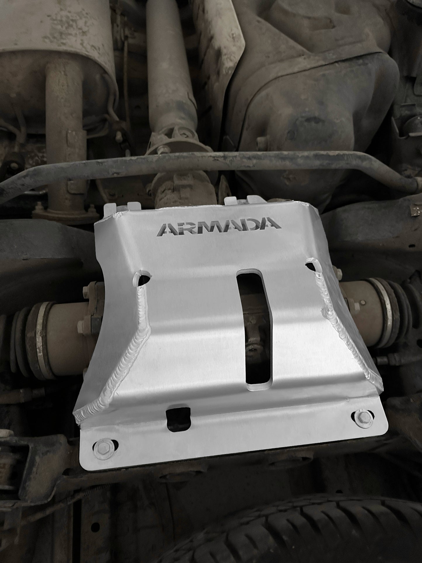 Fuken FK AL-MG ALLOY REAR DIFFERENTIAL SKID PLATE NISSAN ARMADA(2022-PRESENT)