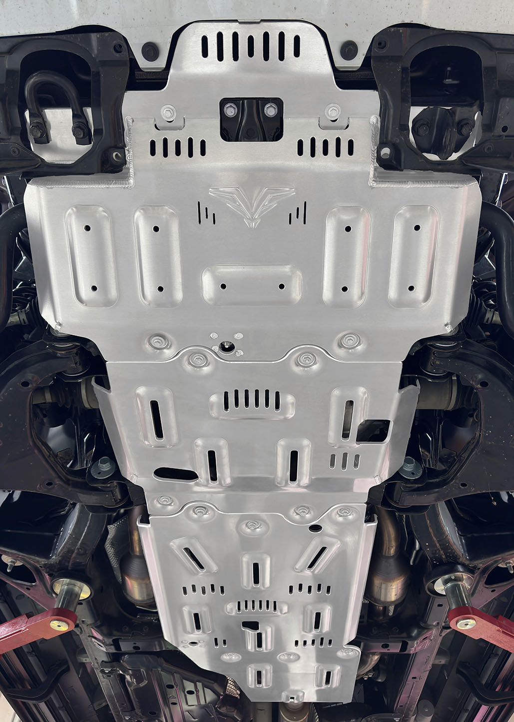 Fuken FK Al-Mg Alloy Skid Plate System | 2022+ Toyota Land Cruiser  300 3.3L Twin-Turbo Diesel V6 / 3.5L Twin-Turbo V6 Gasoline / 4.0L V6 Gasoline