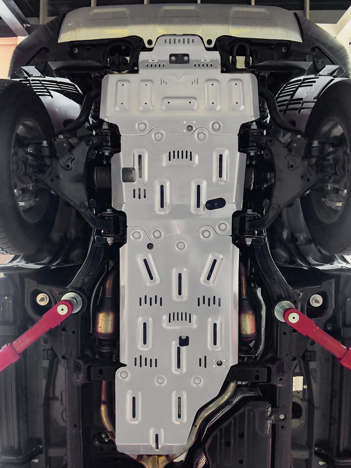 Fuken FK Al-Mg Alloy Skid Plate System | 2022+ Toyota Land Cruiser  300 3.3L Twin-Turbo Diesel V6 / 3.5L Twin-Turbo V6 Gasoline / 4.0L V6 Gasoline