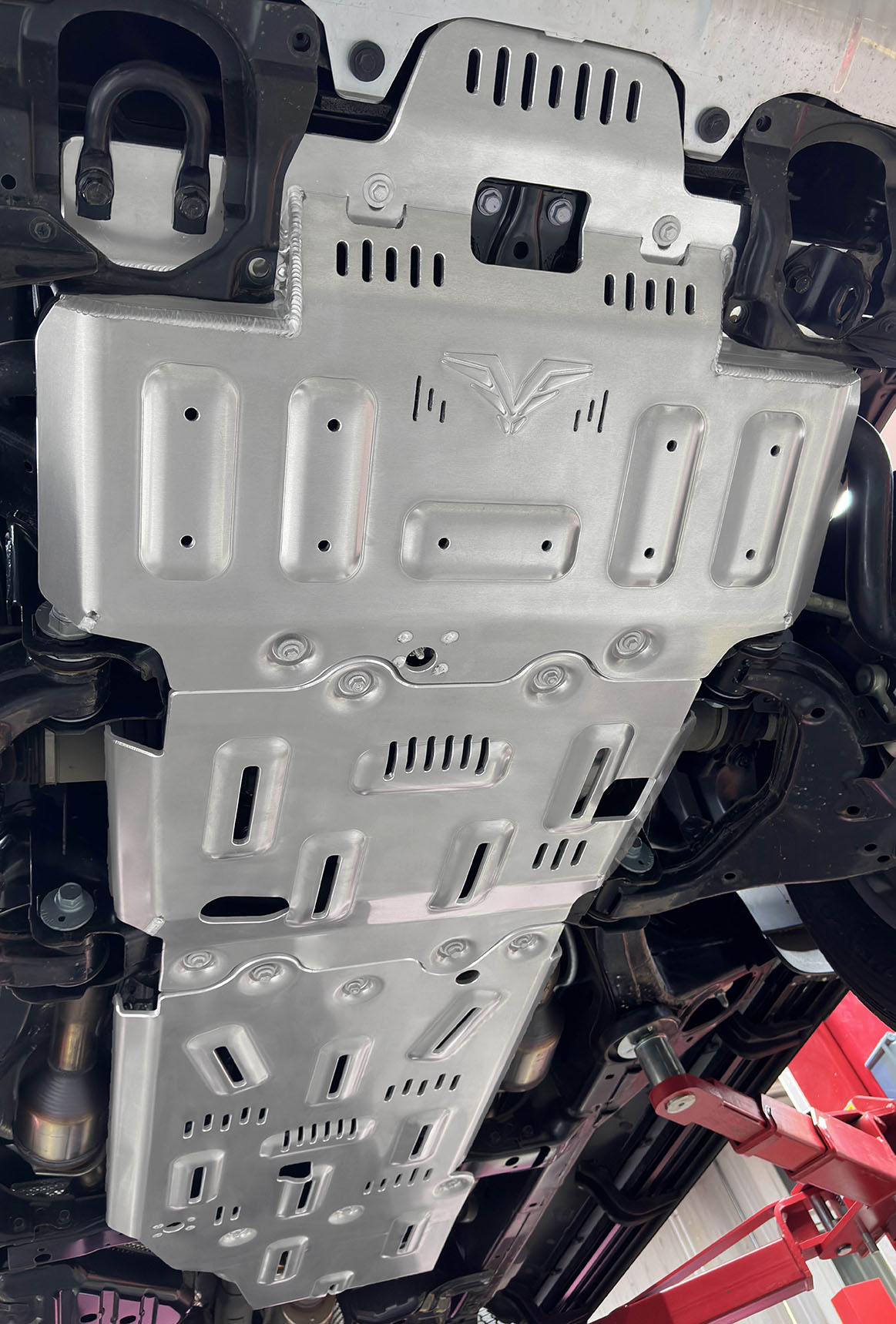 Fuken FK Al-Mg Alloy Skid Plate System | 2022+ Toyota Land Cruiser  300 3.3L Twin-Turbo Diesel V6 / 3.5L Twin-Turbo V6 Gasoline / 4.0L V6 Gasoline