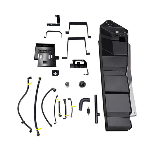 Fuken FK-NOTVUCH 70L Side Mount Auxiliary Fuel Tank — Fits 2012+ Jeep Wrangler JK 4-Door 3.6L Pentastar V6