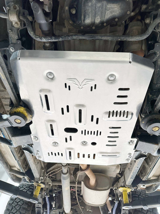 Fuken FK Al-Mg Alloy Engine & Transfer Case Skid Plate|TOYOTA LAND CRUISER 71/76/78/79(2015-Present)
