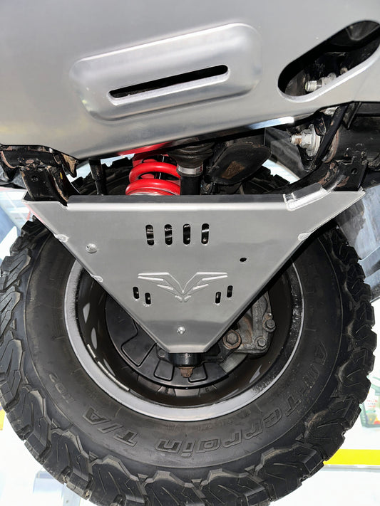 Fuken FK Al-Mg Alloy Front Lower Control Arm Skids(Pair)|2012+ NISSAN PATROL Y62 4.0L V6 / 5.6L V8