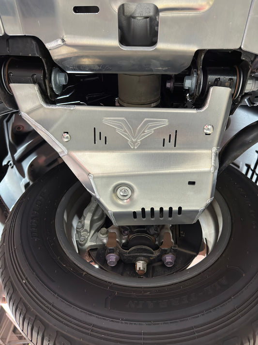 Fuken FK Al-Mg Alloy Front Lower Control Arm Skids (Pair)|2024+ Toyota Land Cruiser (LC250) 2.4L Turbo Hybrid / 2.7L 4-Cylinder / 2.8L Turbo Diesel