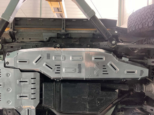 Fuken FK Al-Mg Alloy Fuel Tank Skid Plate|2021- Ford Bronco / Bronco Raptor 2.3L EcoBoost / 2.7L EcoBoost V6 / 3.0L Twin-Turbo EcoBoost V6