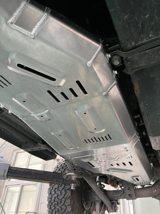 Fuken FK Al-Mg Alloy Fuel Tank Skid Plate|2021- Ford Bronco / Bronco Raptor 2.3L EcoBoost / 2.7L EcoBoost V6 / 3.0L Twin-Turbo EcoBoost V6