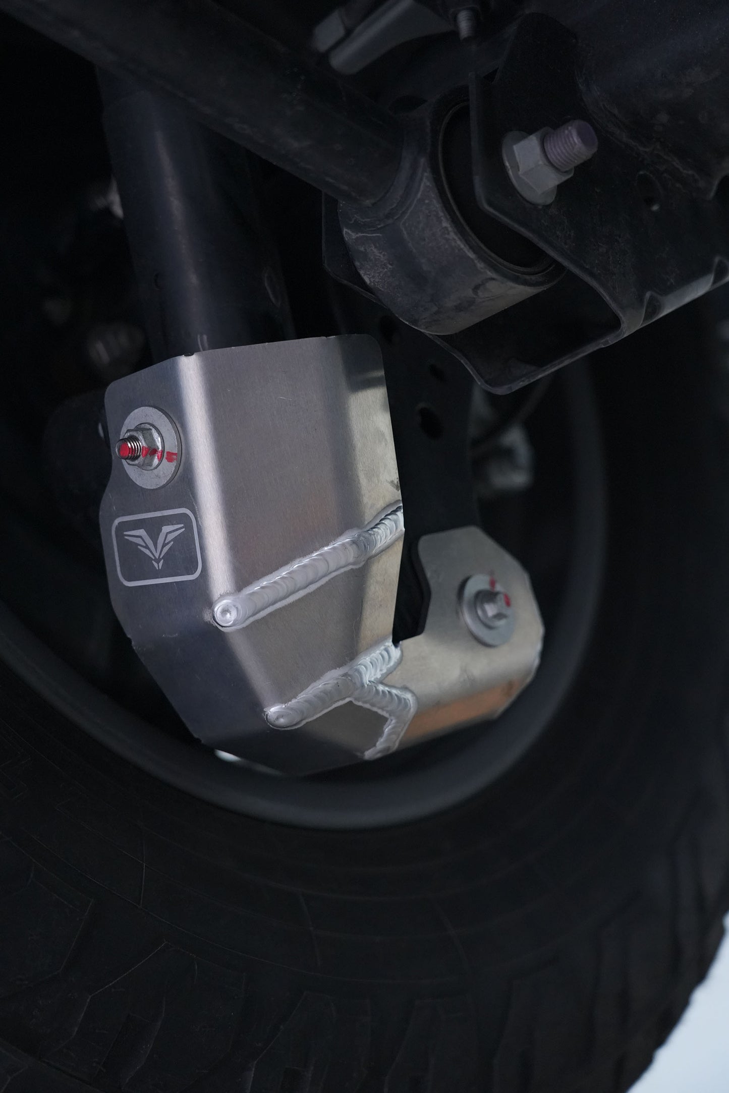 Fuken FK Al-Mg Alloy Lower Shock Mount Skids (Pair)|2024+ Lexus GX550h 2.4L Turbo Hybrid / 3.5L Twin-Turbo V6