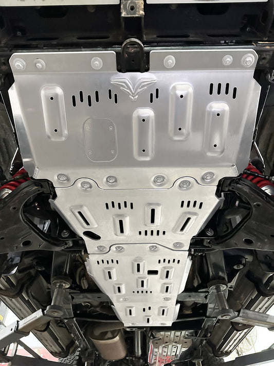 Fuken FK Al-Mg Alloy Skid Plate System|2012+ NISSAN PATROL Y62 4.0L V6