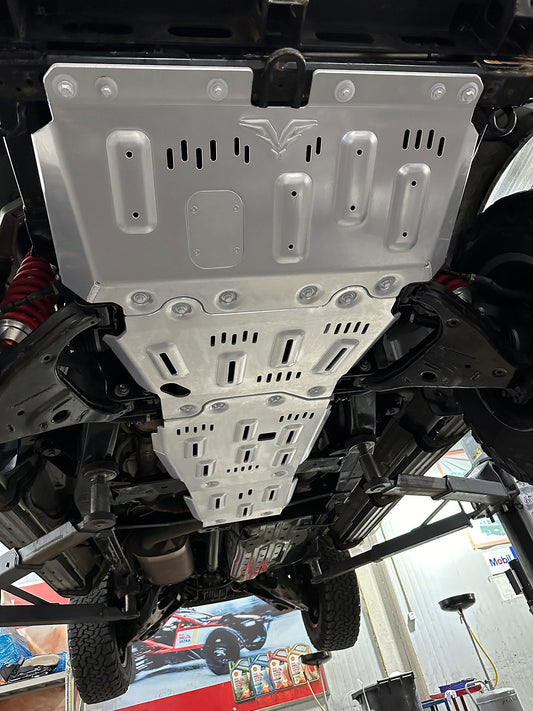 Fuken FK Al-Mg Alloy Skid Plate System|2012+ NISSAN PATROL Y62 4.0L V6