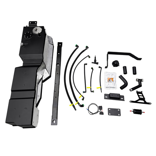 Fuken FK-NOTVUCH 69L Side Mount Auxiliary Fuel Tank — Fits 2018+ Jeep Wrangler JL 4-Door 2.0L Turbo I4